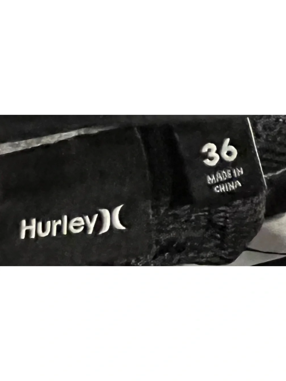 Hurley Men's Light Beige Casual Shorts Size 36